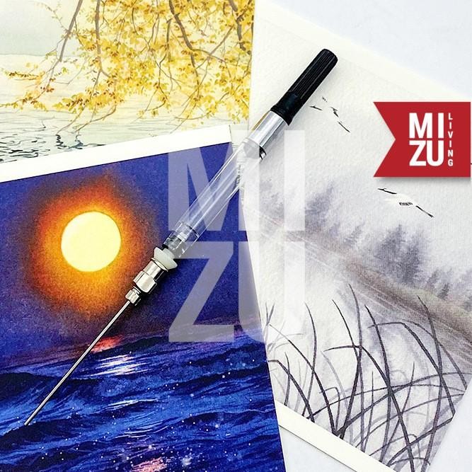 

I77W Mizu Sumisuu Fountain Pen Ink Saver Adaptor Head For Ink Converters