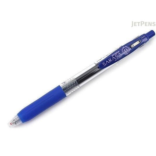 

I77W Atk438Sr 1.0 Blue Pulpen Jje15-Bl Sarasa Zebra Gel Pen Clip 1,0Mm Biru