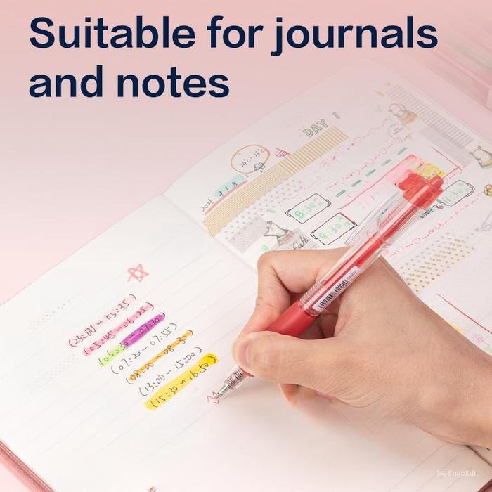 

X689 Deli Pulpen Gel Sa50X - 12 Warna, Bullet Tip 0.5Mm - Alat Tulis Untuk Menulis Dengan