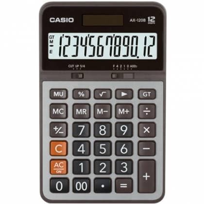 

X689 Casio Ax 120 B - Calculator Desktop Kalkulator Meja Kantor Ax-120B