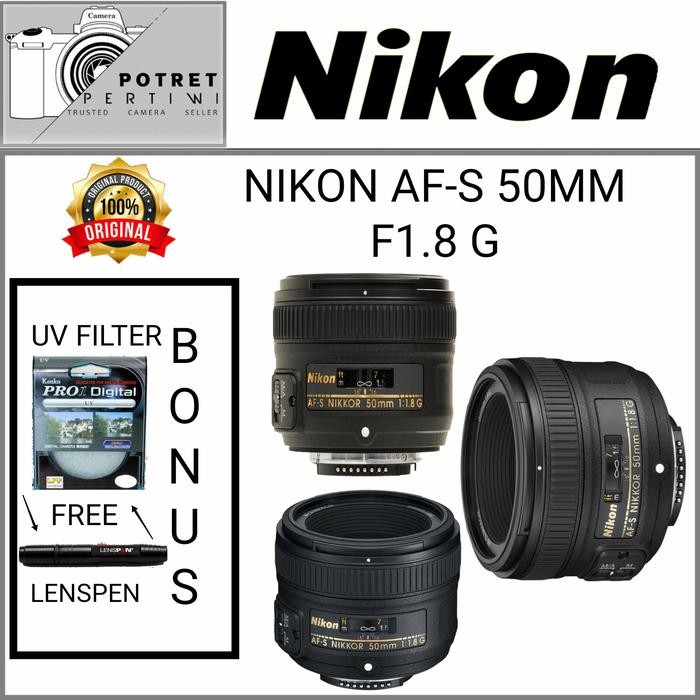 NIKON AF-S 50MM F1.8 G/LENSA AF-S NIKON 50MM F1.8 G / NIKON 50MM F1.8G