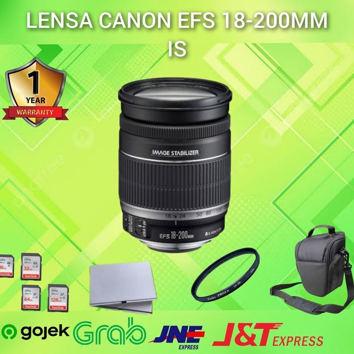 Lensa Canon 18-200MM IS