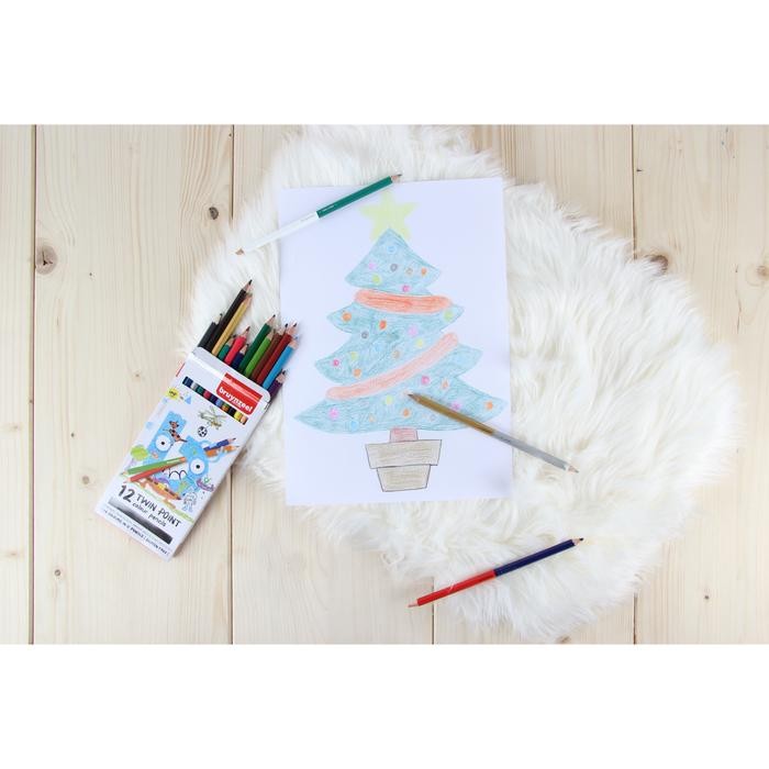 

Bruynzeel Colour Pencil Twin Point Set 12