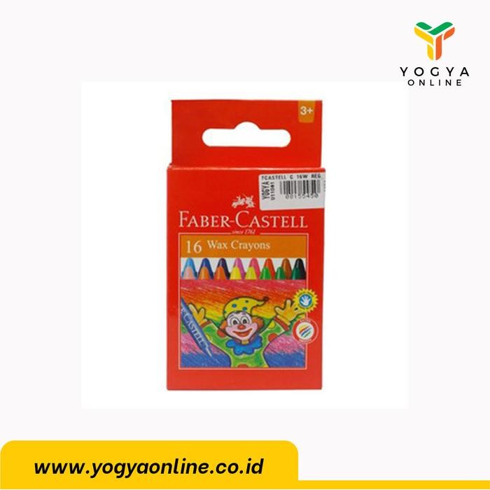 

F Castell Wax Crayon Regular 16C R1018