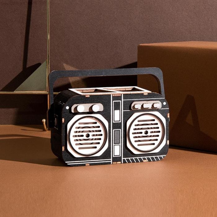 

Robotime Diy Desk Organizer Music Time Tg11 Penholder