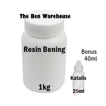 PAKET RESIN FIBER / RESIN BENING 1KG + KATALIS 40ML