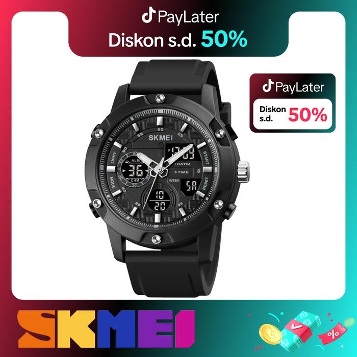 Jam Tangan Pria Digital Anti Air 10 Bar SKMEI 1757