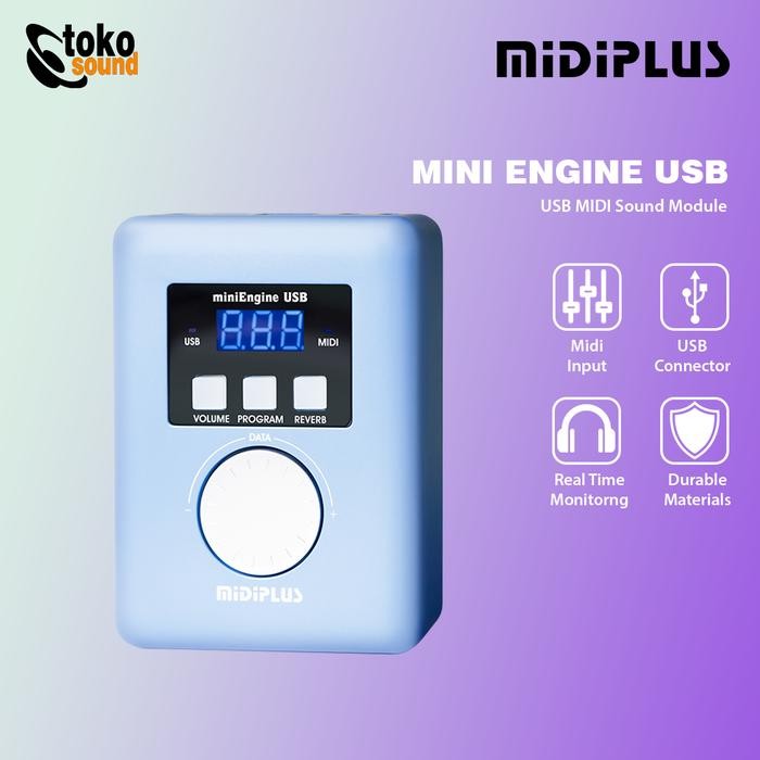 

MIDIPLUS MINI ENGINE USB PRO - MIDI SOUND GENERATOR MODULE