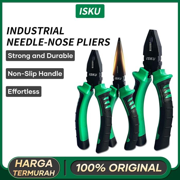 

ISKUTANG KOMBINASI LANCIP 6~8 INCH PEMOTONG KABEL MULTIPURPOSE WIRE CUTTERS TANG PEMOTONG KABEL