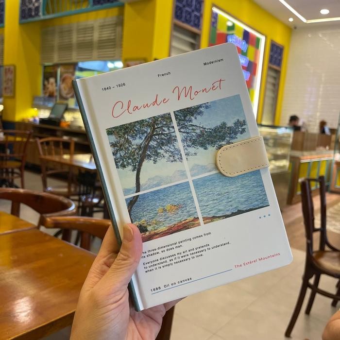 

Hardcover Sketch Book Plain Paper Artbook Blank Paper Retro Notebook - White Roses