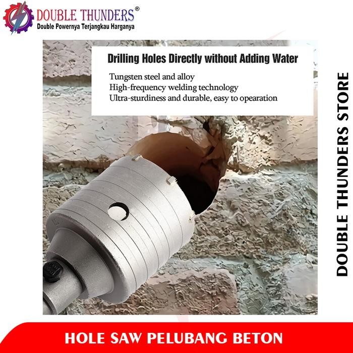 TERBARU DT HOLE SAW BETON 65MM HOLE SAW PELUBANG BETON TERMURAH