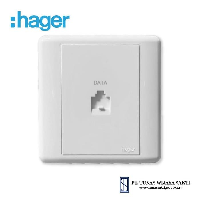 XT 9007 - RJ45 DATA OUTLET HAGER