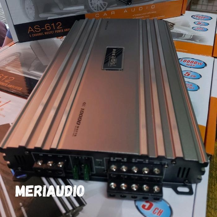 POWER AMPLIFIER 5 CHANNEL AS 612 ADS AMPLIFIER 5 CHANNEL