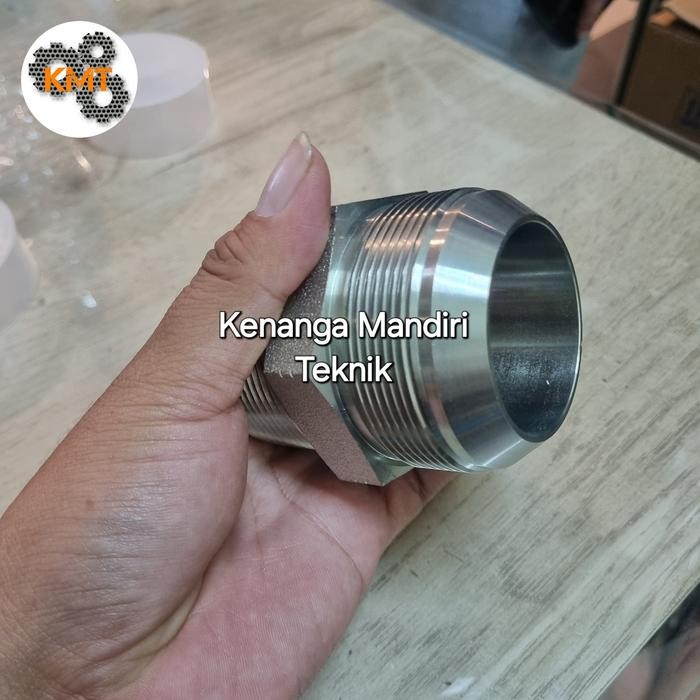 DOUBLE NEPEL 2 INCH NPT X JIC