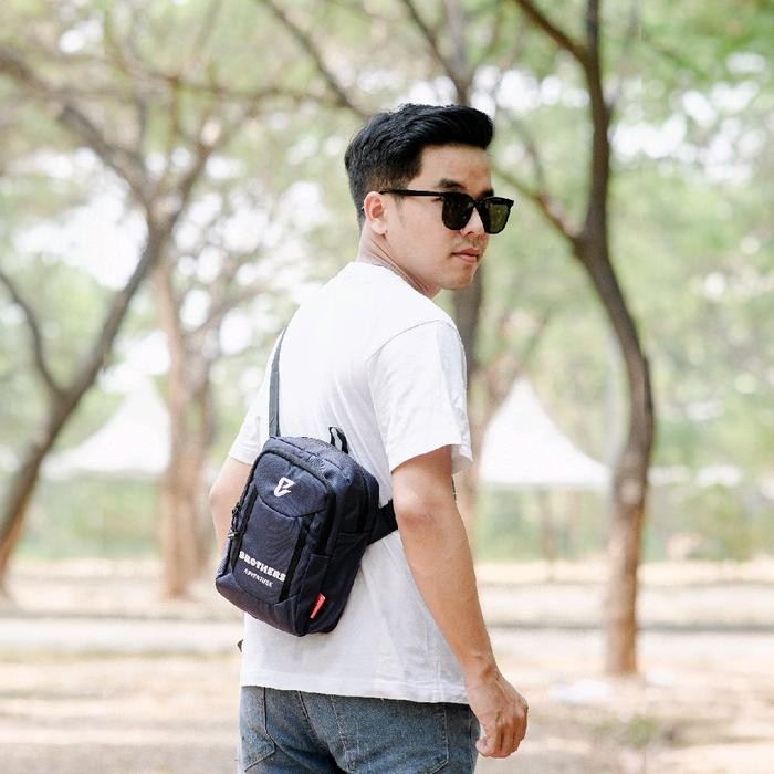 Tas Selempang Pria Wanita BROTHERS ADVENTURE Premium