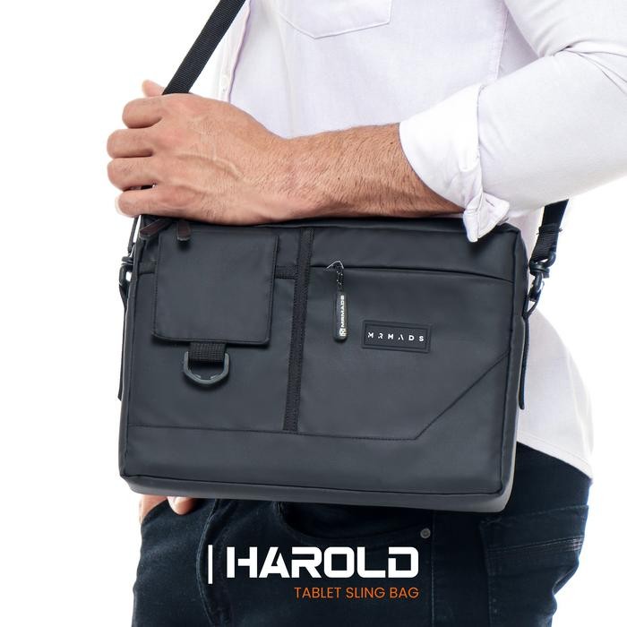 Mr Mads - Harold Tas Tablet 12 Inch - Tas Selempang Sling Bag Anti Air