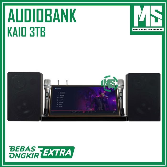 Audiobank KAIO KA10 All in One Karaoke Player 2 Mic + Touchscreen