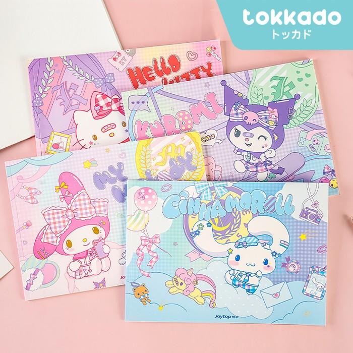

SARI Tokkado Sanrio Maji Drawing Book Buku Gambar A4 Painting Sketch Lucu
