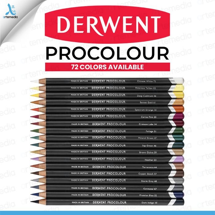 

SARI Derwent Procolour Color Pencil Pensil Warna Satuan