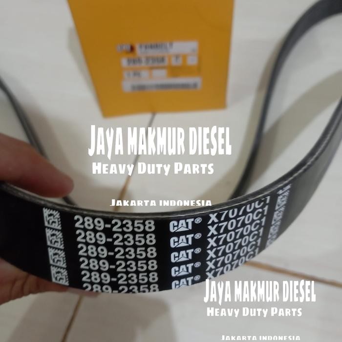 289-2358 2892358 FAN BELT 320GC E320GC ENGINE C4.4 V BELT GENUINE