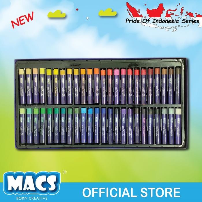 

SARI Macs Artist Premium Crayon Oil Pastel 48 Color