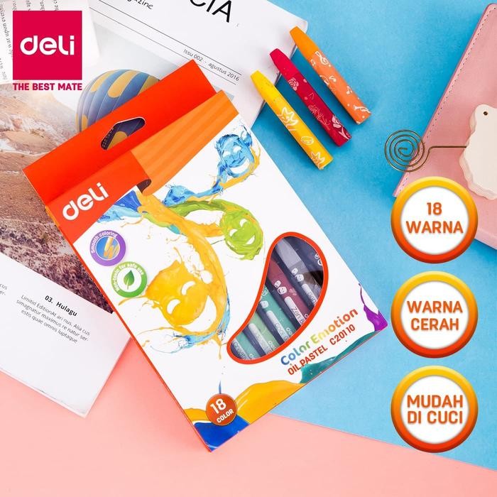 

SARI Deli - Ec20110 / Crayon Anak Isi 18 Pcs / Peralatan Sekolah Murah