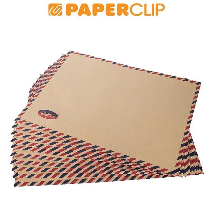 

SARI Amplop Coklat 312 Tanpa Tali Isi 10 Air Mail