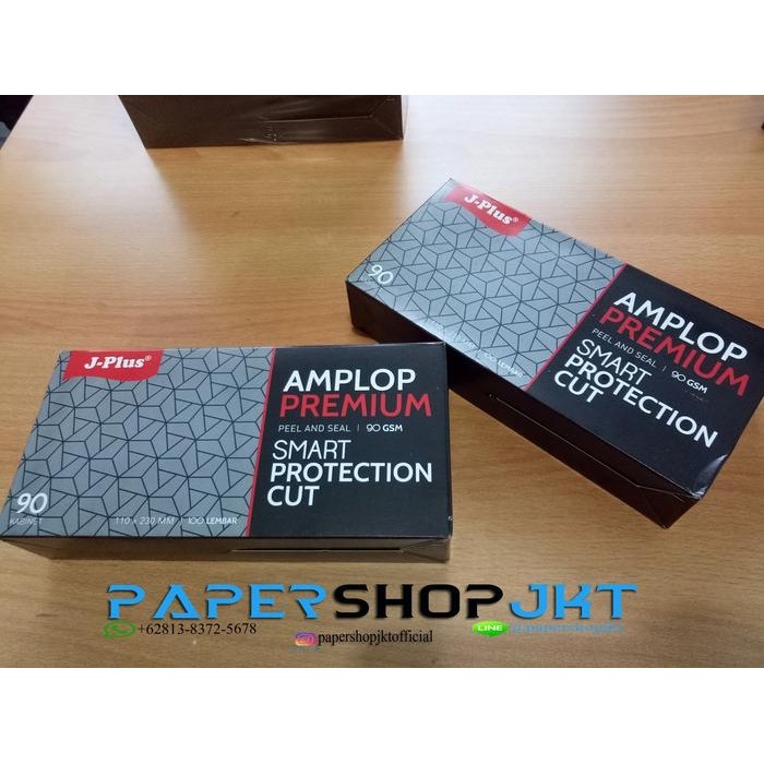 

SARI Amplop Putih Polos Jplus Merah No.90 W/ Seal 90Gsm