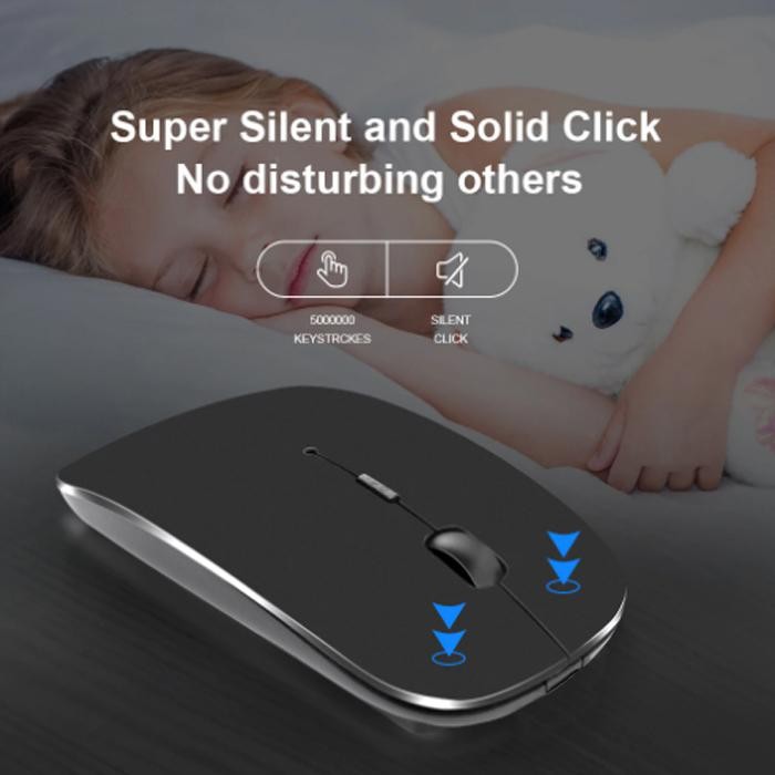 BLUETOOTH WIRELESS MOUSE TAB TABLET HP SAMSUNG IPAD SILENT UNIVERSAL