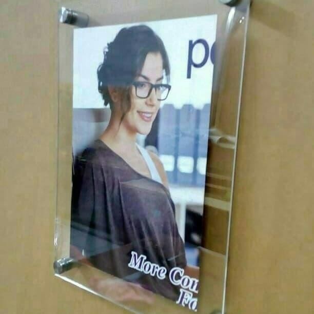 A3, 36X48 Cm 3 Mm,Acrylic Poster Frame, Frame Poster Akrilik/Acrylic