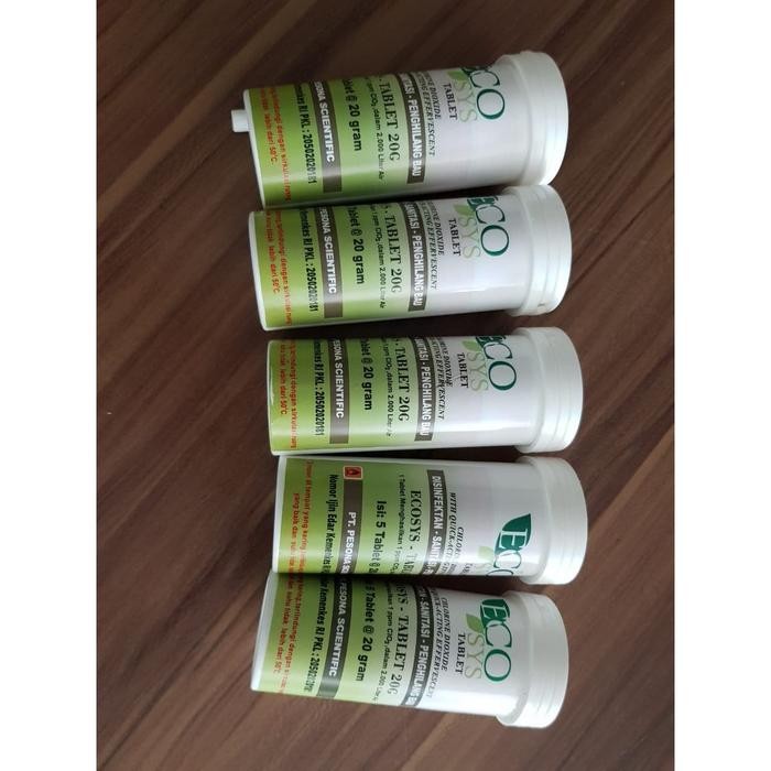 Ready Ecosys Tube Tablet Disinfektan Msds Terbaru