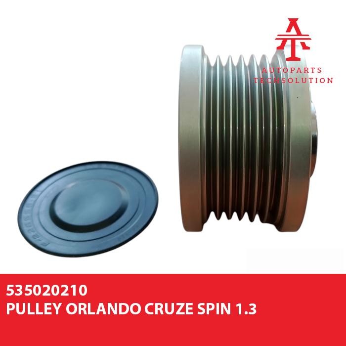 PULLEY PULLY ALTERNATOR DINAMO AMPERE CHEVROLET CRUZE ORLANDO 1.8 SPIN 1.3 DIESEL OEM HQ