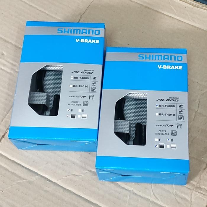 V brake shimano 4000 hitam