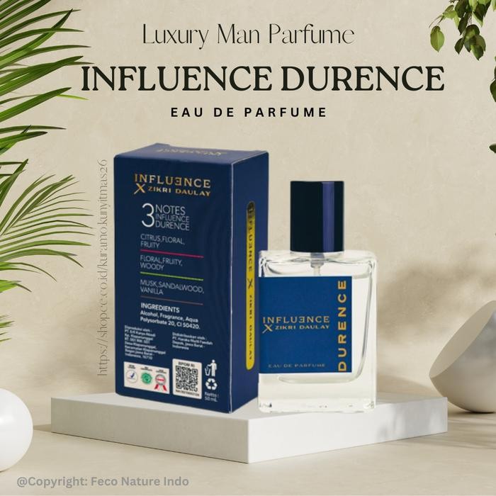 Parfum Influence Durence Influence Parfume Durence Ax Zaikri Daulay -Gratisongkir