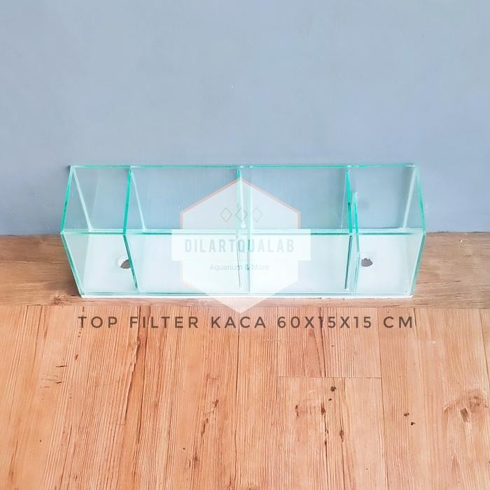 Top Filter/Filter Talang Kaca 60 Cm Custom (Pre Order)