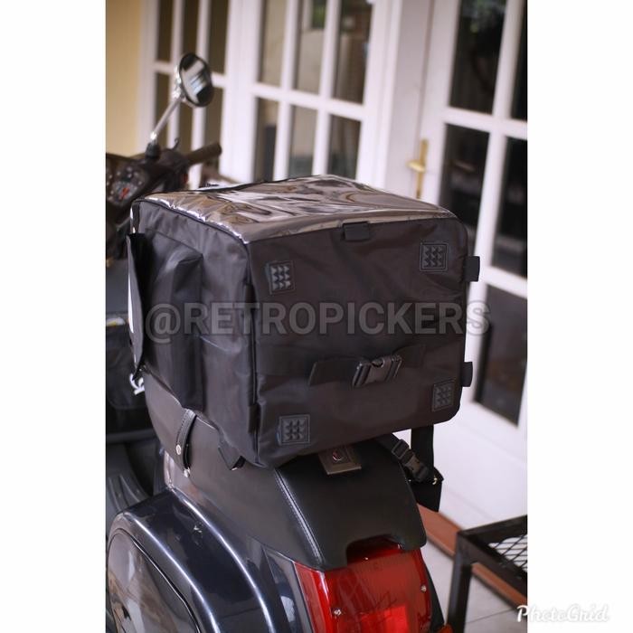 BUKAAN ATAS TAS KURIR 70 LITER HITAM KODE 1210