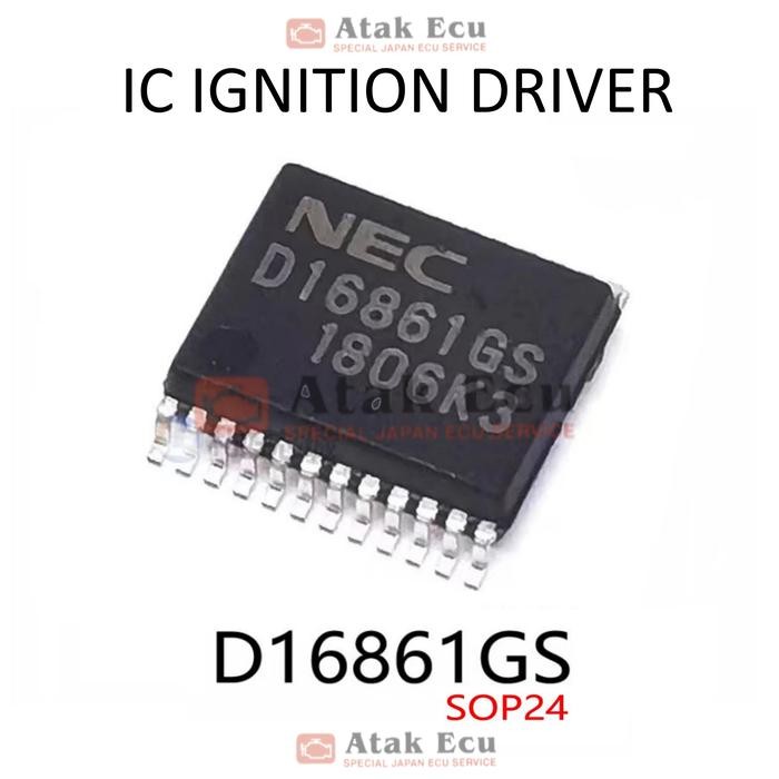 IC DRIVER IGNITION NISSAN - NEC D16861GS D16861 DIJAMIN 100% ASLI