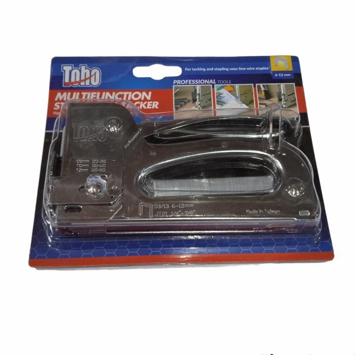 Bagus Staples Tembak Toho Multifungsi Tembakan Lem Paku Staples Gun Tacker