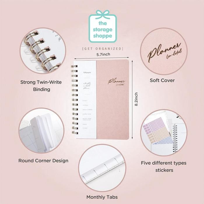 

Undated Planner / Agenda / Diary / Personal Journal