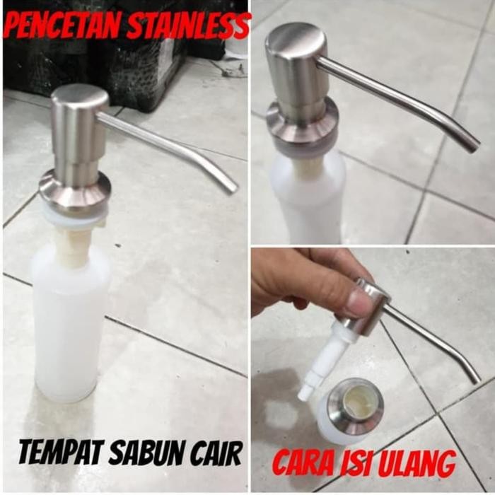 tempat sabun cair tanam