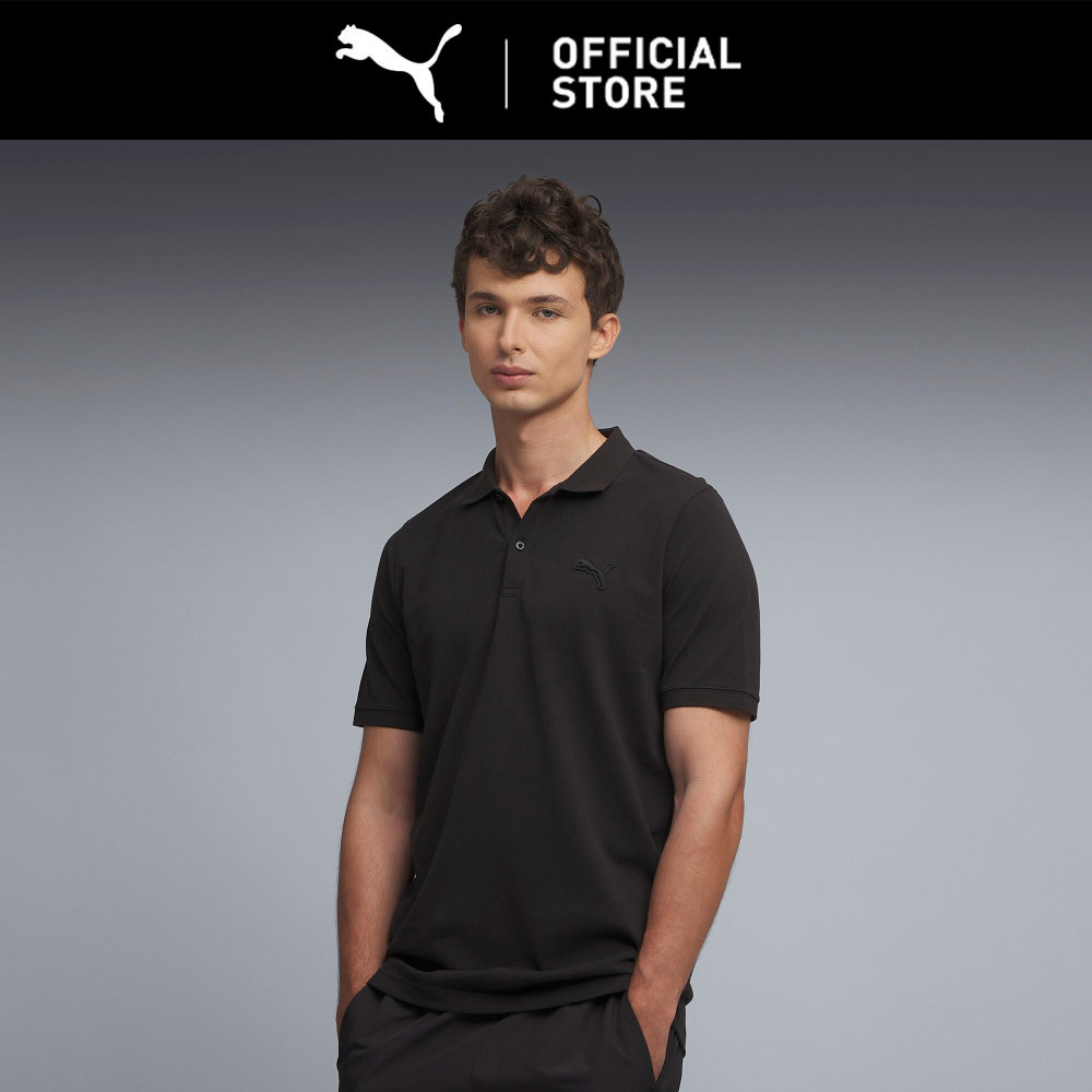 PUMA Polo Logo PUMA Wardrobe Essentials Pria