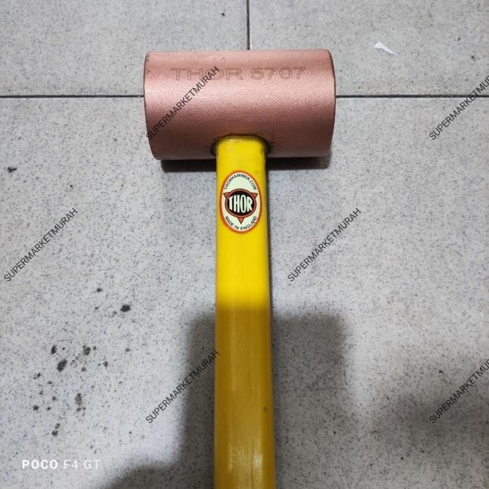 Bagus Copper Hammer Palu Tembaga 6Lb (3Kg 3150G Gram) Thor (England)