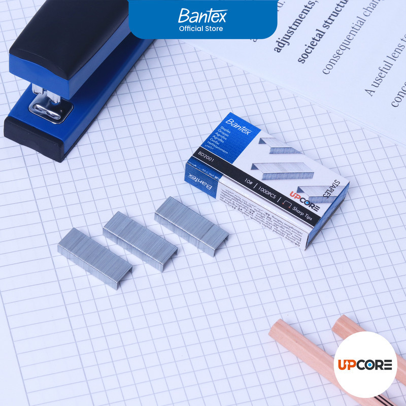 

[BMS Tangerang] Bantex Staples Isi Ulang Stapler Ujung Runcing Anti Karat | Hingga 25 Lembar Kertas