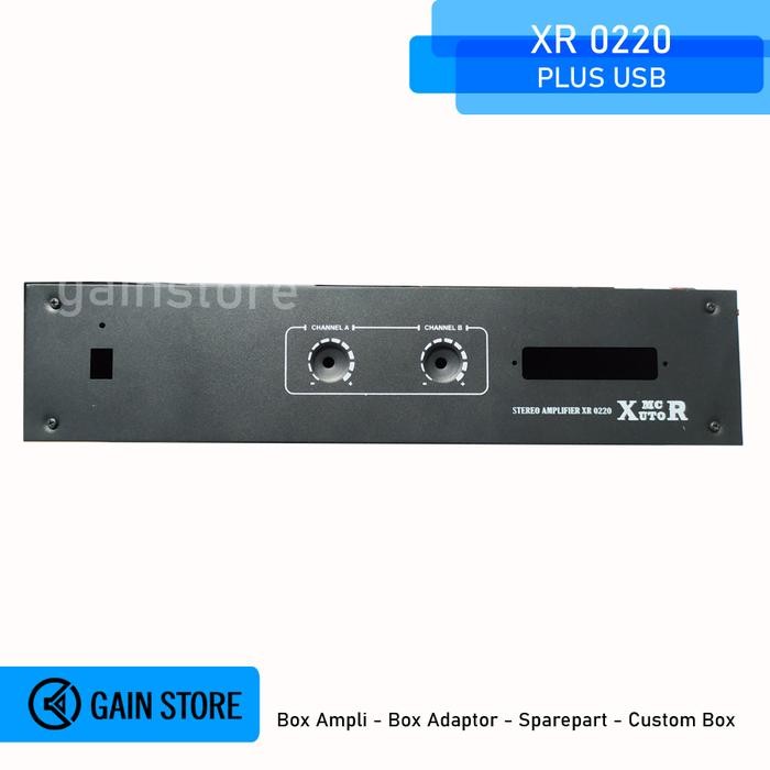 BOX AMPLI XR 0220 AMPLIFIER POWER PLAT BESI