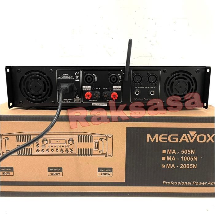 POWER AMPLIFIER MEGAVOX MA 2005N / MA-2005 N/ MEGAVOX MA2005N