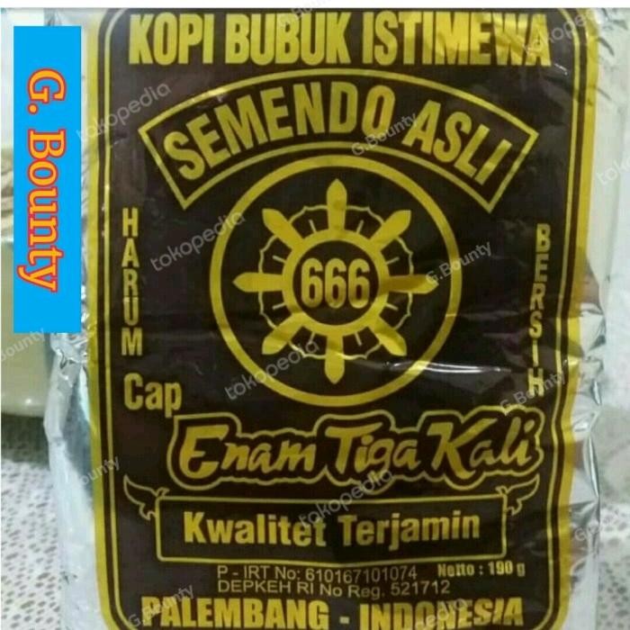 

KOPI BUBUK SEMENDO "666