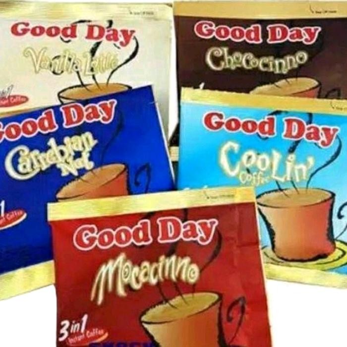 

Good Day Mocacinno 3 in 1 instant coffe 20gram Coffee