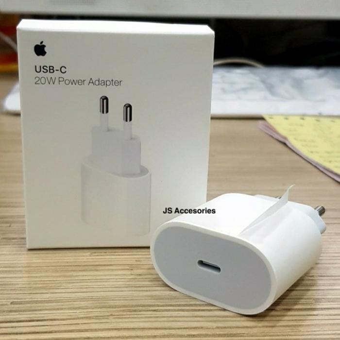 ADAPTER CHARGER ORIGINAL NEW IPHONE 13 / PRO MAX / MINI 20W ADAPTOR