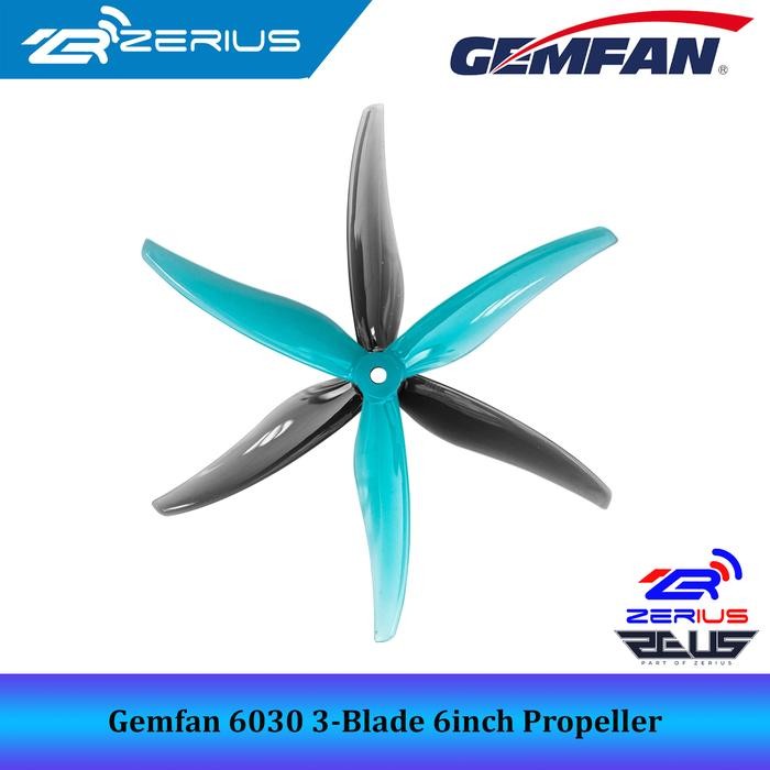 GEMFAN FREESTYLE 6030 3-BLADE 6INCH FOR FREESTYLE FPV DRONE PROPELLER