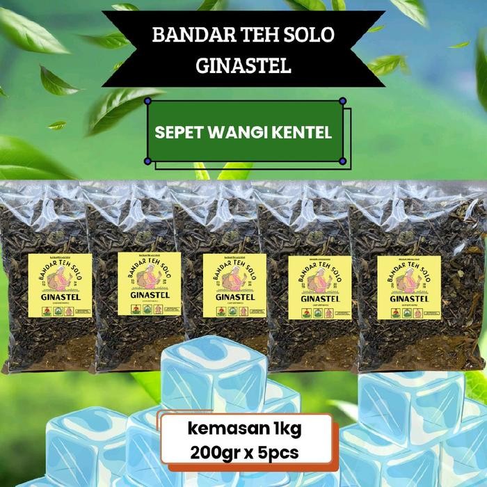 

TEH RACIK SOLO LAMA GINASTEL (LEGIT SEPET WANGI) BERAT 1KG Tea Herbal
